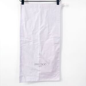 Jimmy Choo Light Purple Dust Bag 24"x13" Soft Fabric Storage Pouch Drawstring